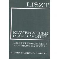 Liszt Klavierwerke Piano Works - Editio Musica Budapest 