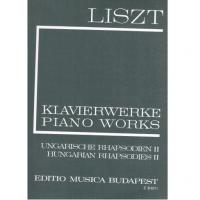 Liszt Klavierwerke Piano Works II - Editio Musica Budapest