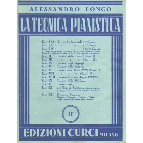 Longo La tecnica pianistica II - Edizioni Curci Milano