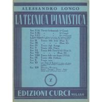 Longo La tecnica pianistica X - Edizioni Curci Milano