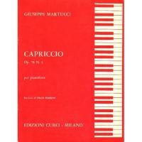 Martucci CAPRICCIO op. 78 n. 3 per pianoforte (Perrino) - Edizioni Curci Milano 