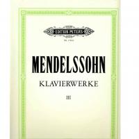 Mendelssohn Klavierwerke III - Edition Peters