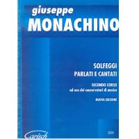 Monachino Solfeggi parlati e cantati Secondo Corso ad uso dei conservatori di musica - Carisch