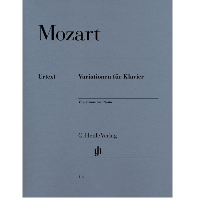 Mozart Variationen fur Klavier Urtext - Verlag 