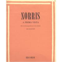 Norris A PRIMA VISTA Brevi esercizi progressivi per il corso inferiore per pianoforte - Ricordi