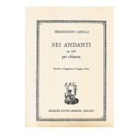 Carulli - Sei andanti op.320 - Edizioni Suvini Zerboni