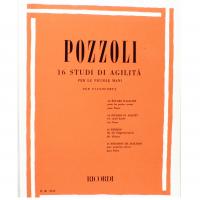 Pozzoli 16 Studi di agiltÃ  per le piccole mani per pianoforte - Ricordi_1