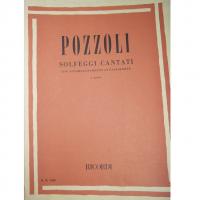 Pozzoli Solfeggi cantati con accompagnamento di pianoforte I corso - Ricordi