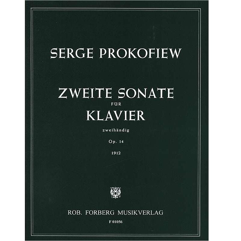 Prokofiew Zweite Sonate fur Klavier zweihandig Op. 14 