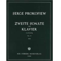 Prokofiew Zweite Sonate fur Klavier zweihandig Op. 14 