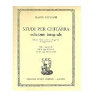 Giuliani Mauro - Studi per chitarra vol.1 - Suvini Zerboni