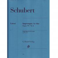 Schubert Impromptu As-dur Ab major Lab majeur Opus 90 Nr: 4 Urtext - Verlag_1