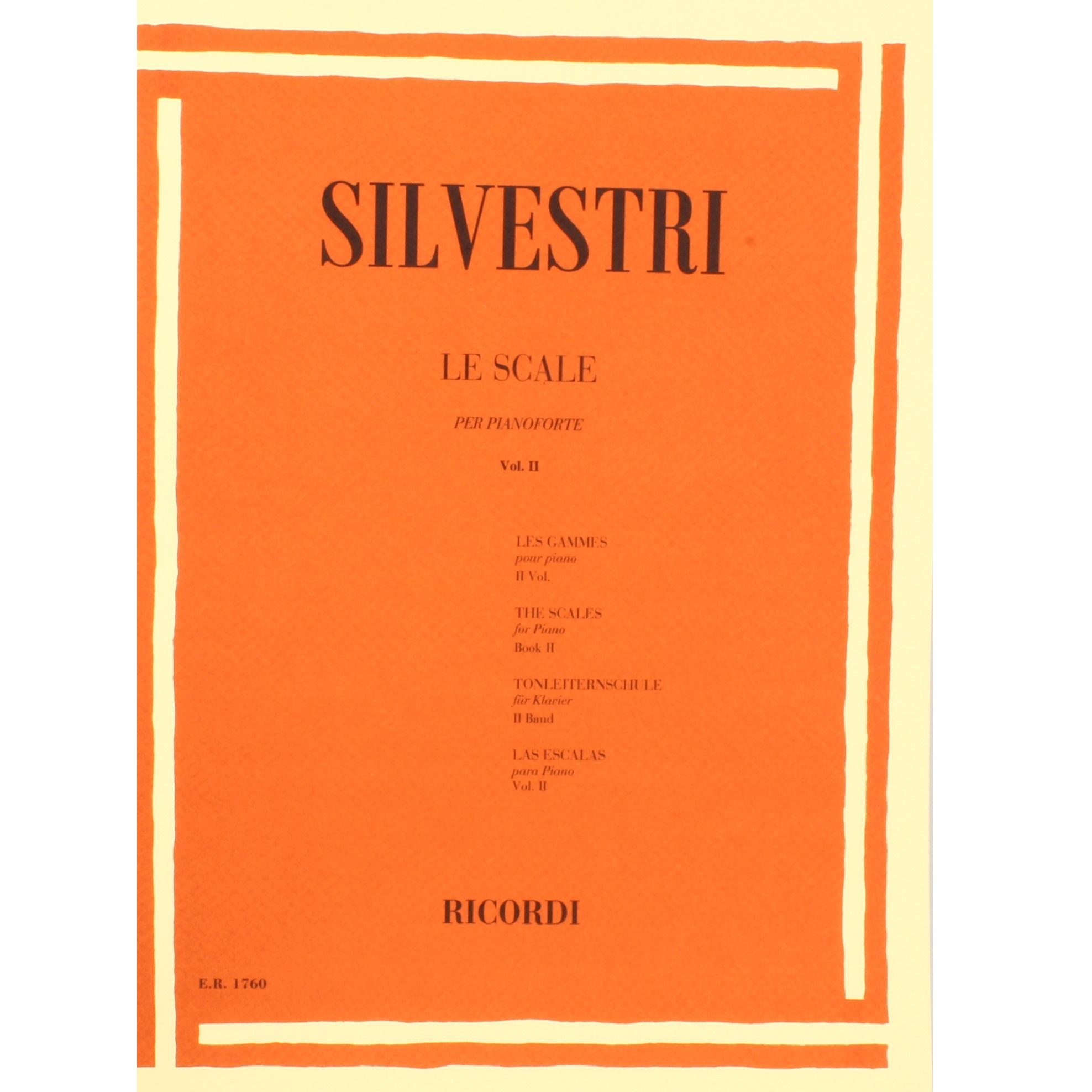 Silvestri LE SCALE per pianoforte Vol. II - Ricordi