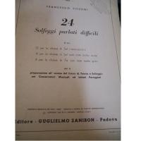 Tissoni 24 Solfeggi parlati difficili - Editore Zanibon Guglielmo_1