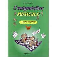 Vacca L'enigmistica Musicale Corso di teoria musicale per bambini con giochi e quiz - Volontè & Co 