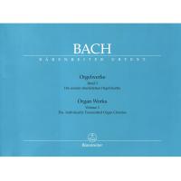Bach Barenreiter Urtext Organ Works Volume 3 The Individually Transmitted Organ Chorales - Barenreiter 