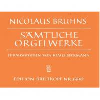 Nicolaus Bruhns Samtliche Orgelwerke - Edition Breitkopf _1