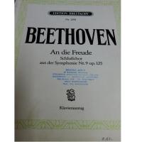 Beethoven An die Freude Schlubchor aus der Symphonie Nr.9 op. 125 - Klavierauszug _1