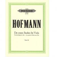 Hofmann Die ersten Studien fur Viola The first Studies for Alto Opus 86 - Edition Peters_1