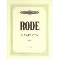 Rode 24 Capricen Viola - Edition Peters