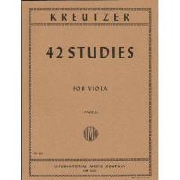 Kreutzer 42 Studies for Viola (Pagels) - International Music Company_1