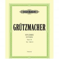 Grutzmacher Etuden Studies Opus 38 vol.II Violoncello - Edition Peters_1