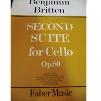 Benjamin Britten Second Suite for Cello Op. 80 - Faber Music_1