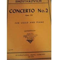 Shostakovich Concerto No. 2 Opus 125 For Cello and Piano (Rostropovich) - International Music Company _1