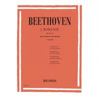 Beethoven 2 Romanze Op. 40 e 50 per violino e pianoforte (Anzoletti) - Ricordi