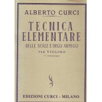 Curci Tecnica Elementare delle scale e degli arpeggi per violino (I. Posizione) - Edizioni Curci Milano_1