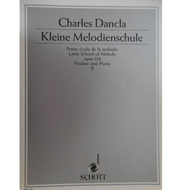 Dancla Little School of Melody opus 123 Violine und Piano II - Schott