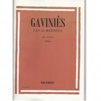 Gavinies Les 24 Matinees Per Violino (Abbado) - Ricordi_1