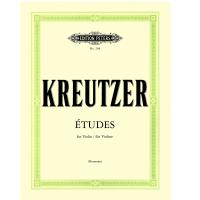 Kreutzer Etudes for Violin / fur Violine (Hermann) - Edition Peters