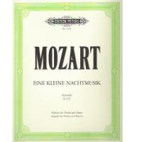 Mozart Eine kleine Nachtmusik Serenade K 525 Edition for Violin and Piano - Edition Peters 