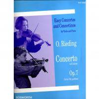 Easy Concertos and Concertinos for Violin and Piano Op. 7 Concerto in E minor - Bosworth 