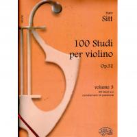 Sitt 100 Studi Op. 32 Volume 3 20 Studi sui cambiamenti di posizione - Carisch_1