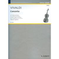 Vivaldi Concerto for 2 Violins and Piano - Schott