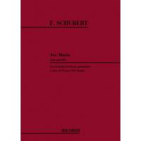 Schubert AVE MARIA Op. 52 n. 6 Trascrizione facile di Franco Del Maglio per violino e pianoforte - Ricordi