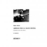 Miguel AblÃ²niz Arpeggi per la mano destra (Virtuosismo tecnico sulla chitarra) 12a Edizione - BÃ¨rben _1