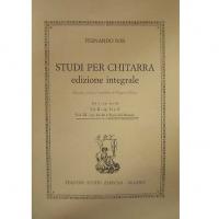 Sor Studi pe chitarra edizione integrale Vol. III - Edizioni Suvini Zerboni _1