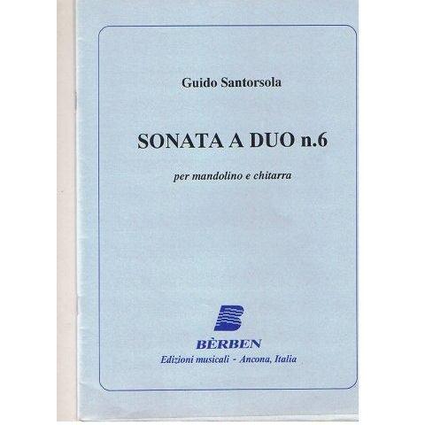Guido Santorsola SONATA A DUO n. 6 para flauta y guitarra - BÃ¨rben