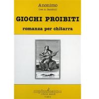 Anonimo (rev. A. Gambini) Giochi proibiti romanza per chitarra - Pizzicato edizioni musicali 