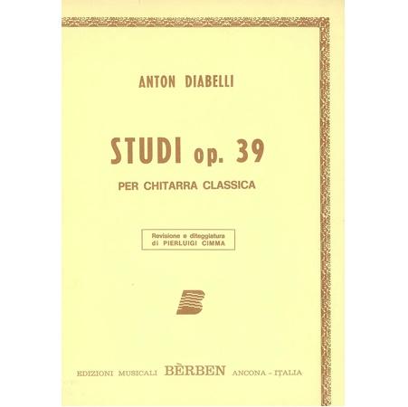 Anton Diabelli STUDI op. 39 per chitarra classica - Edizioni Musicali BÃ¨rben