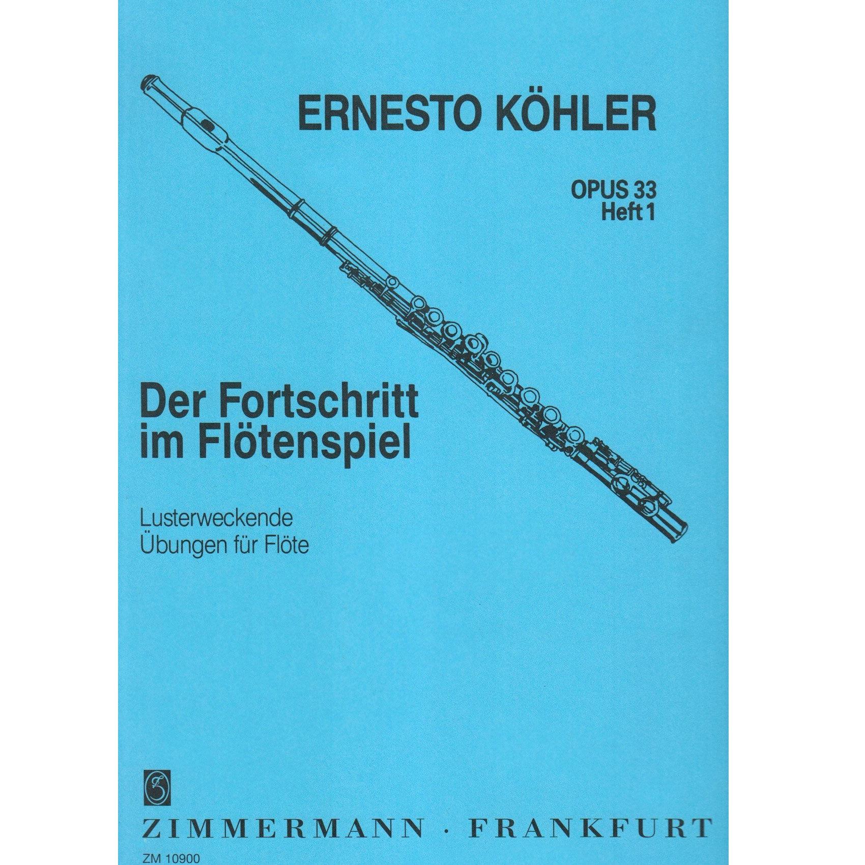 KOHLER 15 studi facili per il flauto Op 33-I   Ricordi 