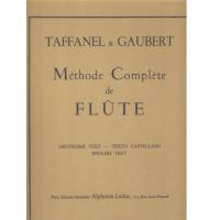 Taffanel & Gaubert Methode Complete de Flute Premier Volume - Alphonse Leduc_1