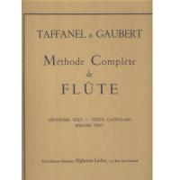 Taffanel & Gaubert Methode Complete de Flute Premier Volume - Alphonse Leduc