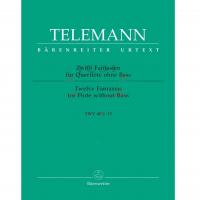 Telemann Twelve Fantasias for Flute without Bass TWV 40:2 - 13 - Barenreiter Urtext