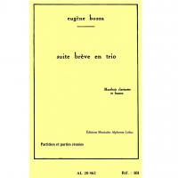 Bozza Suite brève en trio - Alphonse Leduc