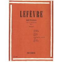LefÃ¨vre Metodo per clarinetto Vol. I (Giampieri) - Ricordi