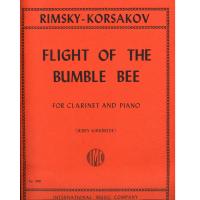 Rimsky-Korsakov Flight of the bumble bee for Clarinet in B flat and Piano - International Music Company
